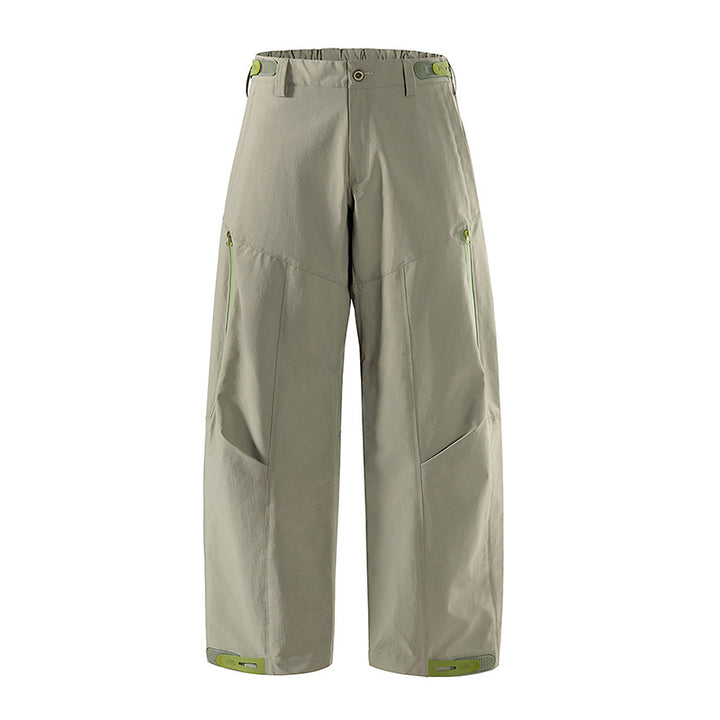 Women's wide technical trekking pants with reinforced knees, zippered pockets, and adjustable hem Amarae