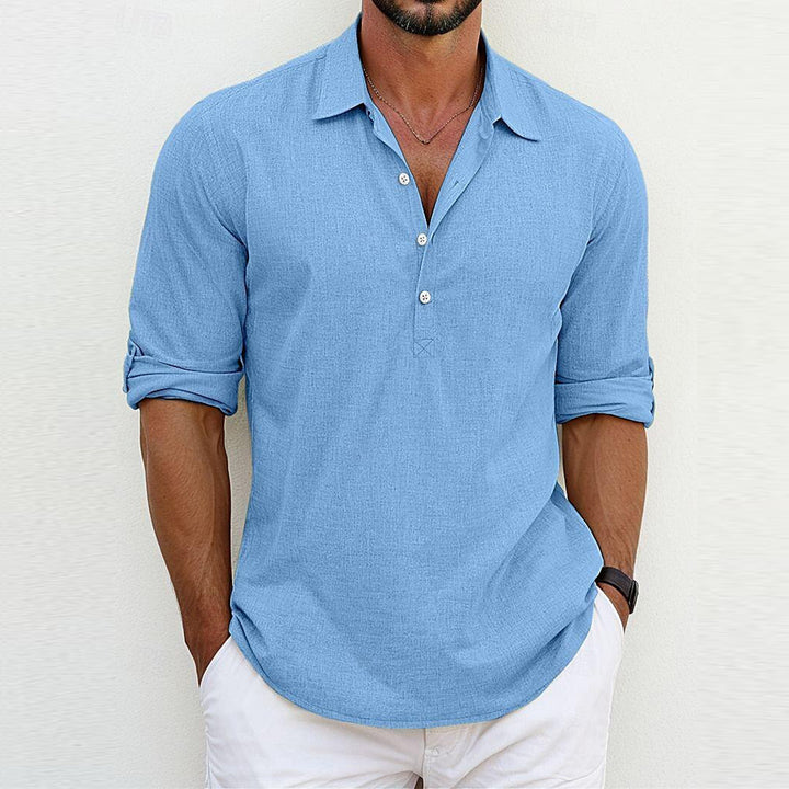 Casual short-sleeved shirt for men with a modern fit Lune London