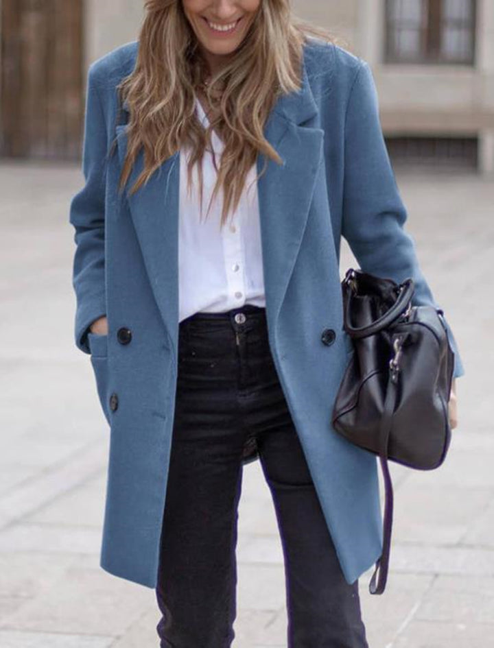 Elegant wool coat for women Amarae