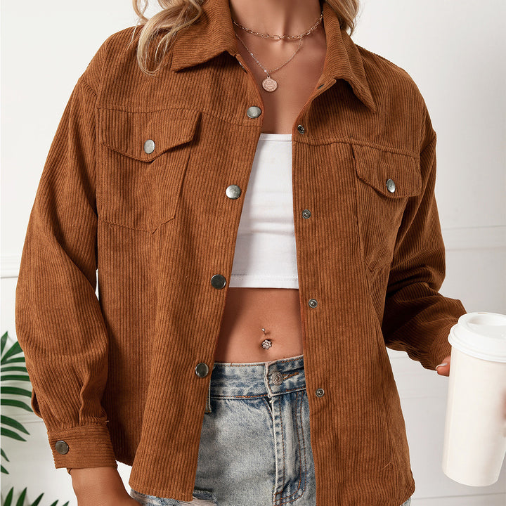 Oversized corduroy jacket for women Lune London