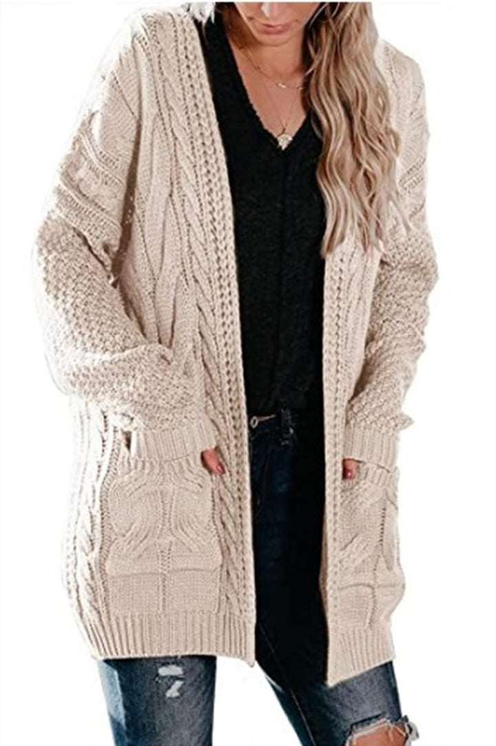Women Chunky Knit Cardigan Chic and Still