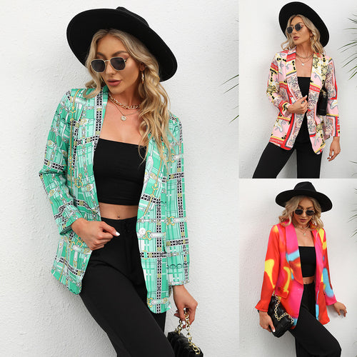 Elegant and colorful women's jacket Amarae
