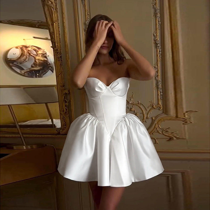 Lune London Heart Ball Gown Sleeveless Dress for Ladies