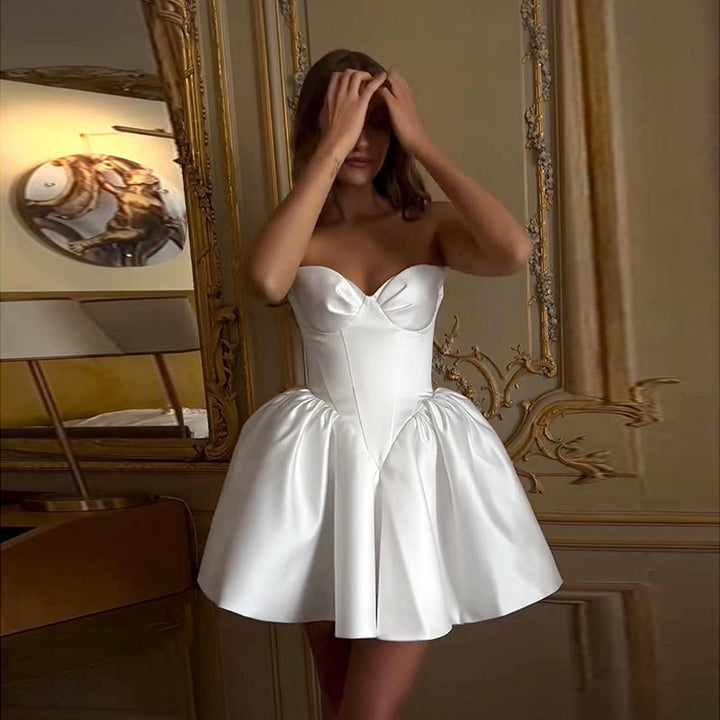 Lune London Heart Ball Gown Sleeveless Dress for Ladies