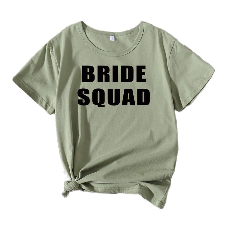 Ladies leisure bridal team T-shirt Lune London