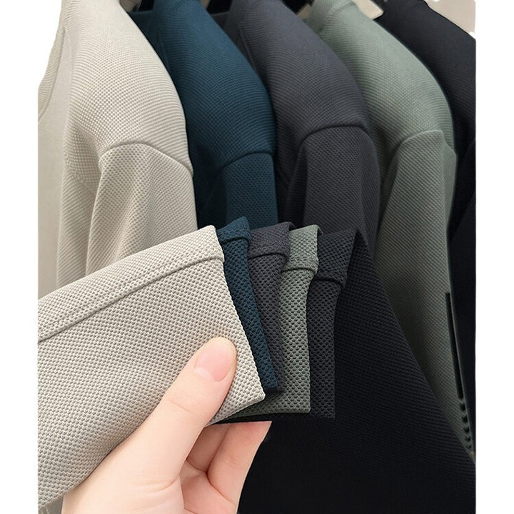 Men's long-sleeve sweatshirt in structured fabric with the stylish logo Lune London