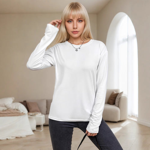 Women Long Sleeve Shirt Chic & Stil