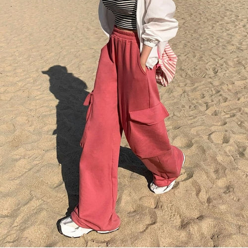 Pantalons décontractés amples pour femmes avec grandes poches Chic & Stil