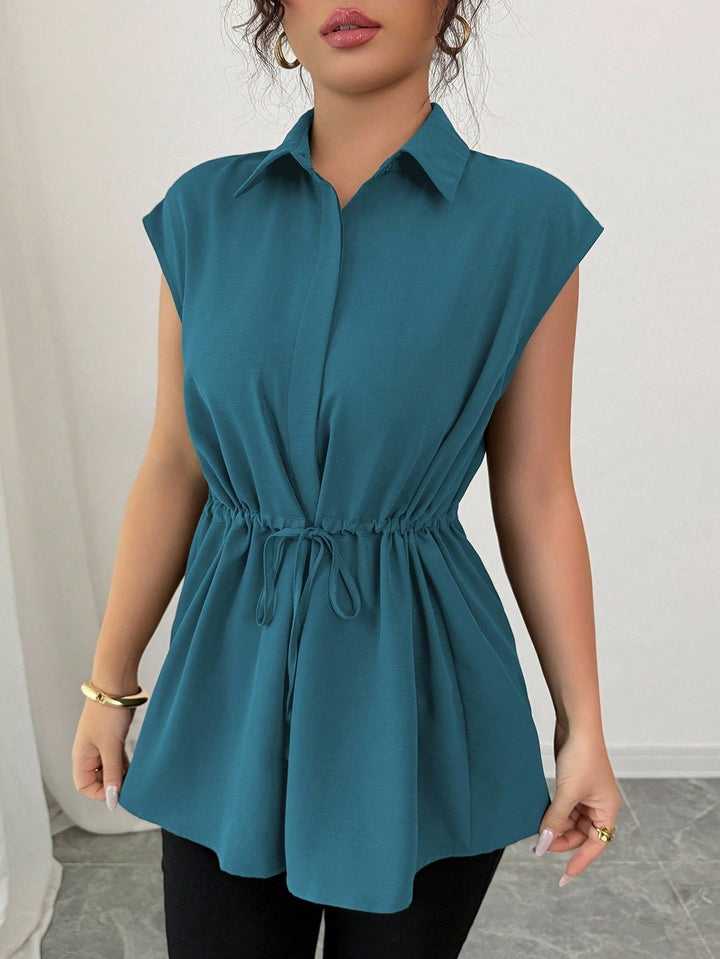 Women casual blouse with tailored cut Lune London