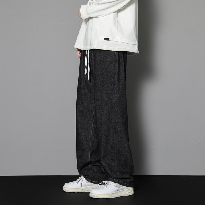 Ladies Loose Denim Pants Lune London