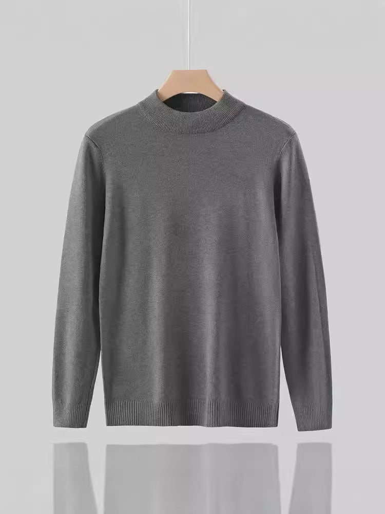 High quality cotton turtleneck sweater for men Lune London