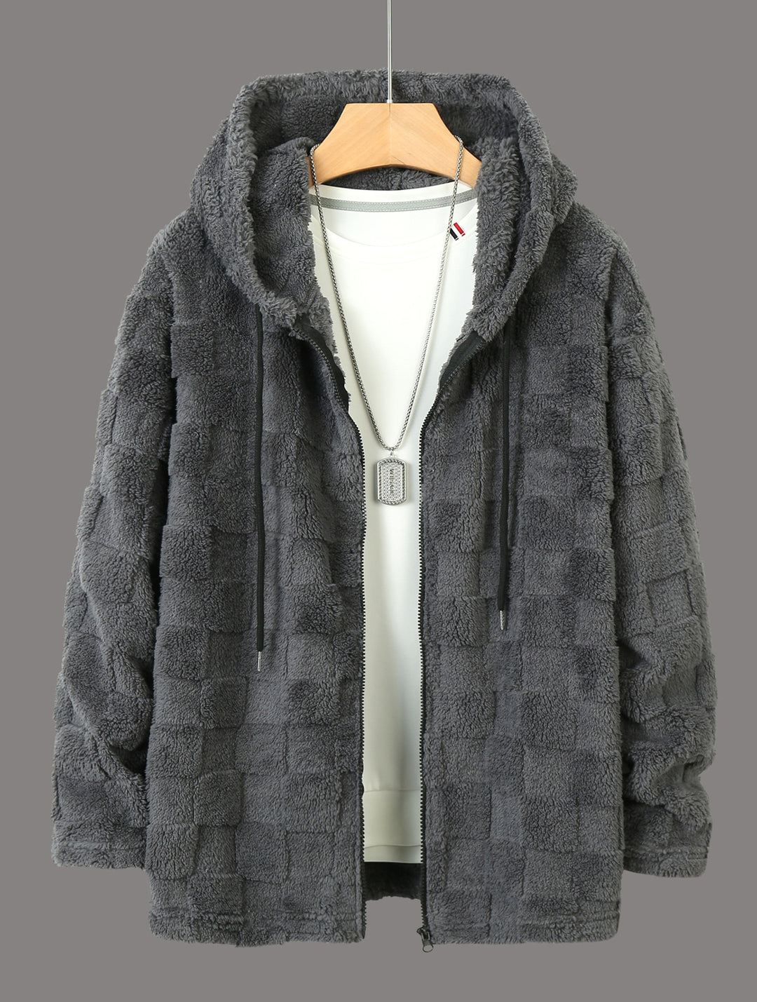 Ladies Soft Fleece Jacket with Hood Lune London