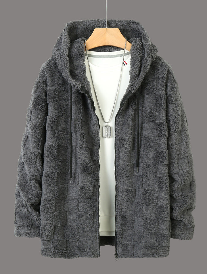 Ladies Soft Fleece Jacket with Hood Lune London