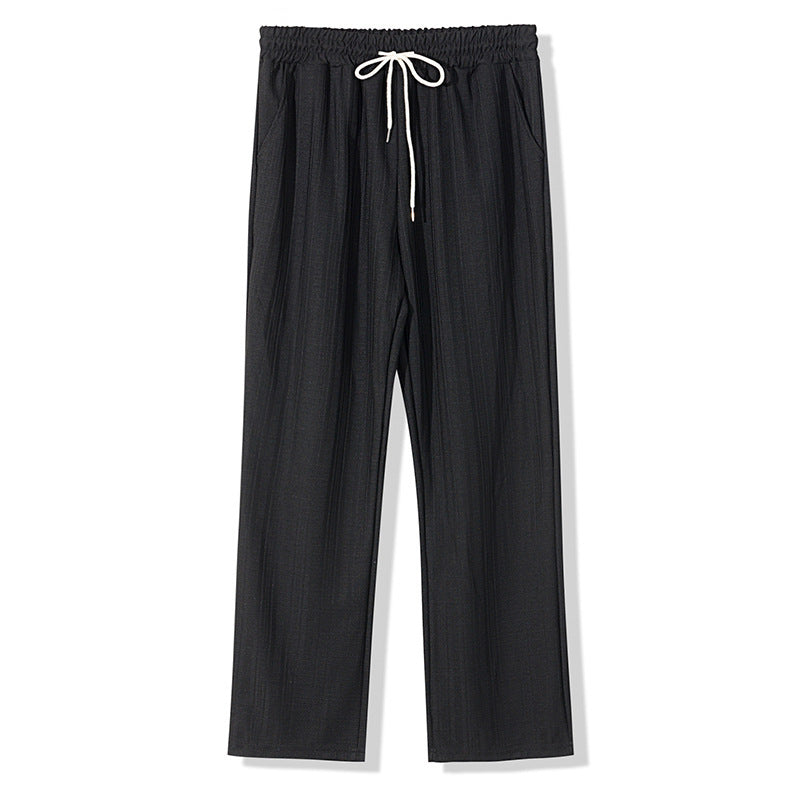 Comfortable leisure pants for men with elastic waistband and practical side pockets Lune London