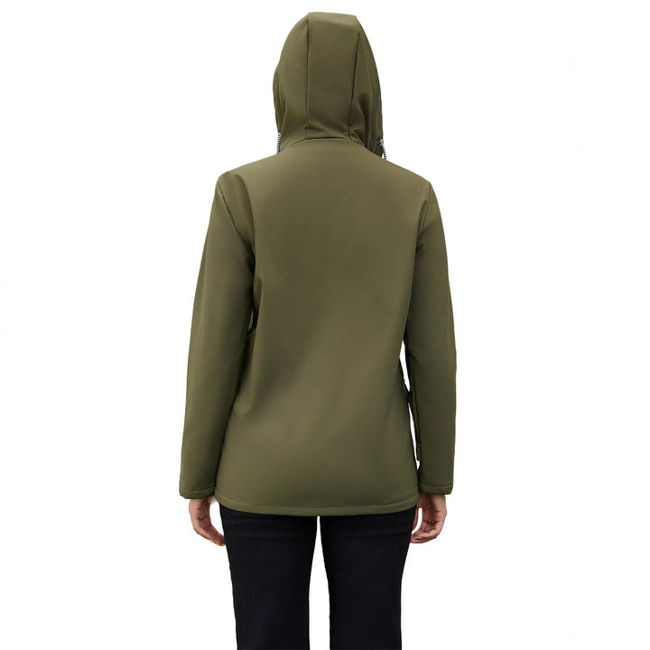 Women's outdoor jacket with soft lining and practical pockets Lune London