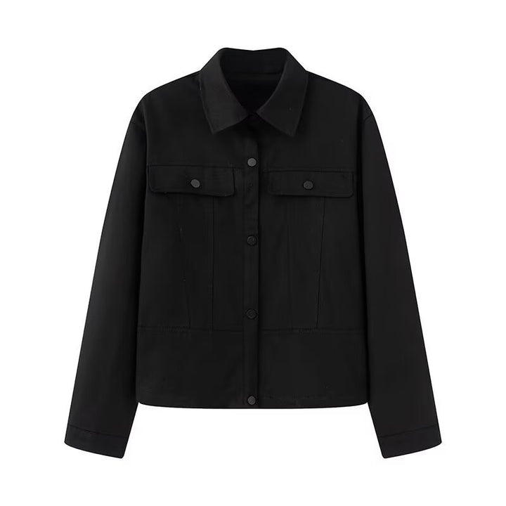 Trendy utility jacket for ladies with large pockets and fashionable cut Lune London