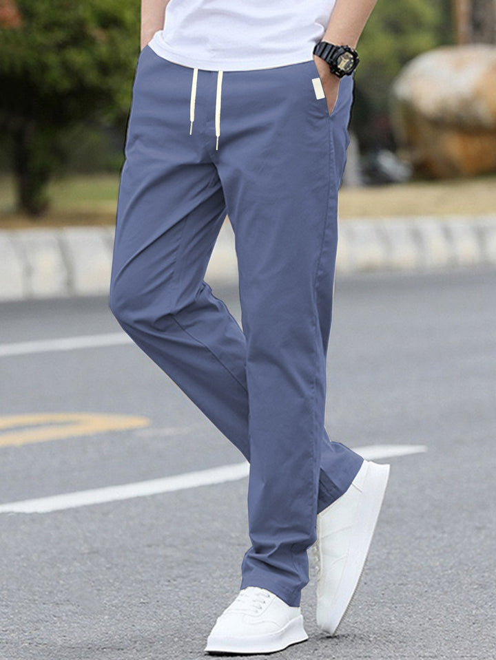 Men's sporty leisure pants with elastic waistband and modern side pockets Amarae