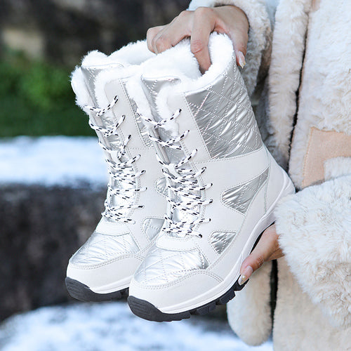 Winter boots for women with insulating lining and non-slip sole Amarae 1759510592