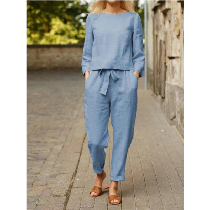Dames Ensemble Élégant et Aéré Deux-Pièces Chic & Stil
