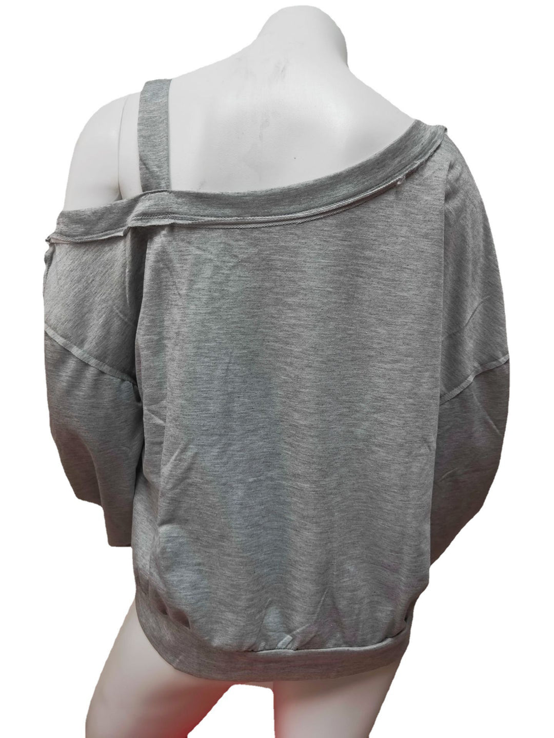 Oversized sweatshirt for women with glitter heart print and casual cut Lune London