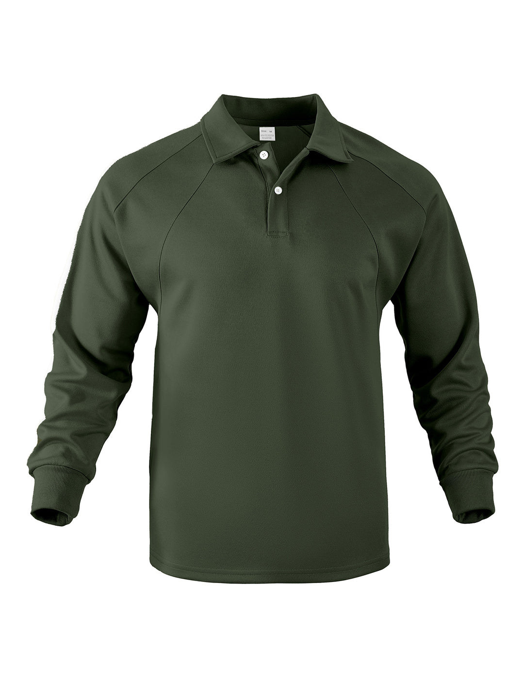 Long sleeve polo shirt for men in breathable material Lune London