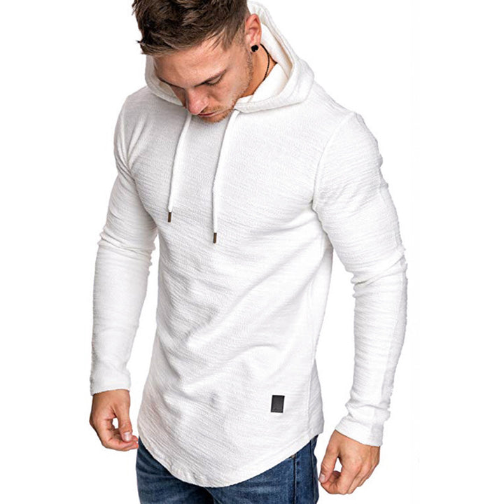Hooded t-shirt for men with a modern structured design and a comfortable fit Lune London