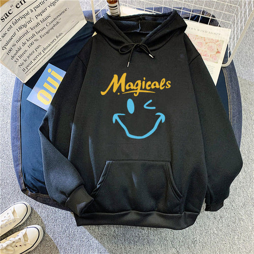 Women's hoodie with casual smiley design Chic & Stil