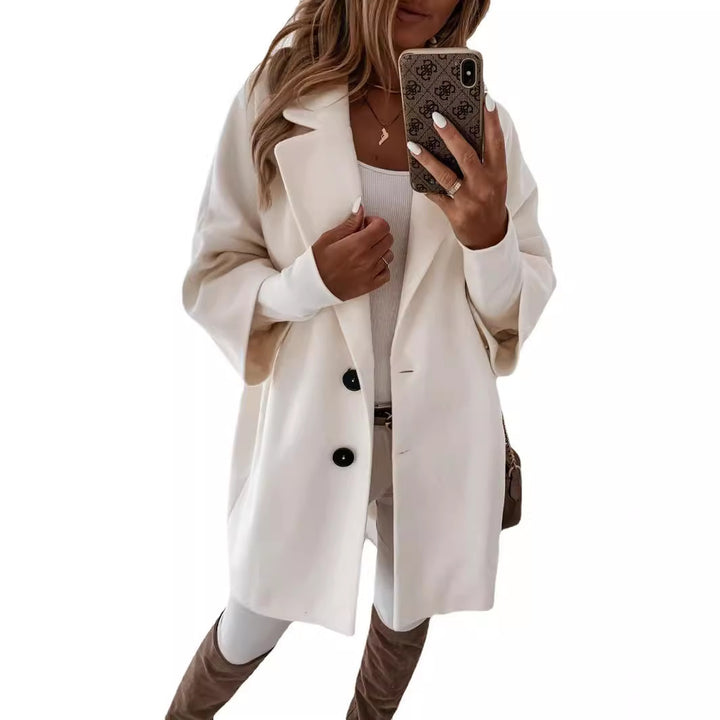 Oversized wool coat for women Lune London