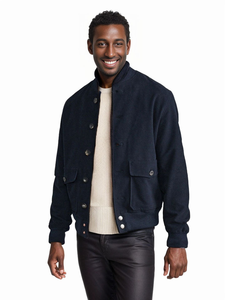 Casual quilted jacket for men with practical pockets Amarae