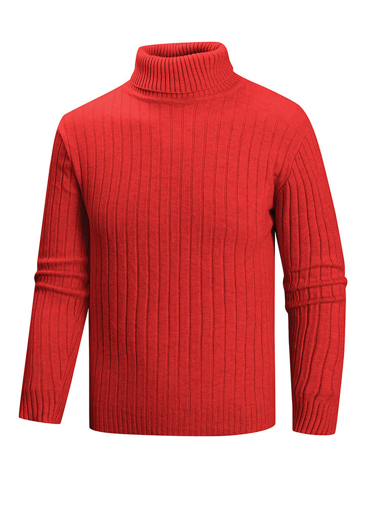 High-quality fine knit turtleneck sweater for men Lune London