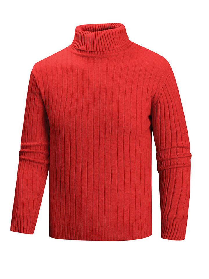 High-quality fine knit turtleneck sweater for men Lune London