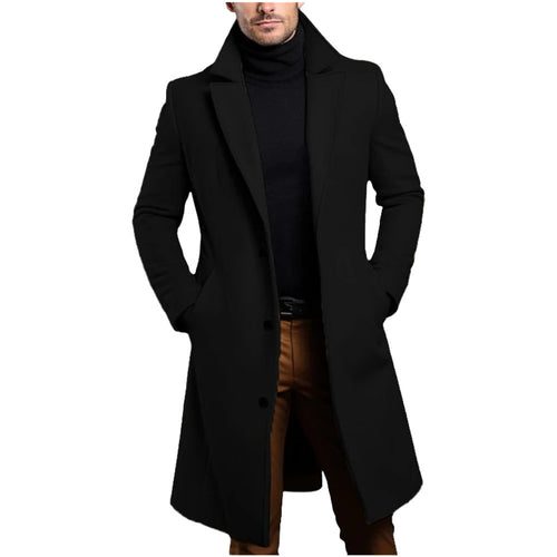 Elegant long coat for men Amarae