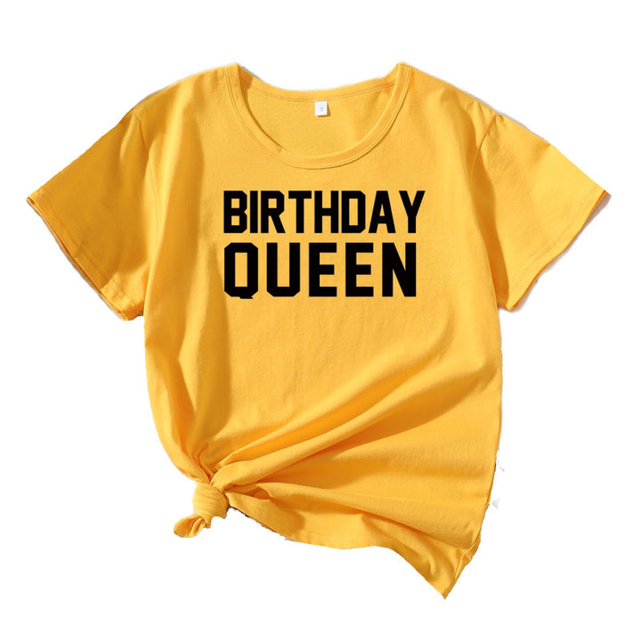 Women Leisure Birthday Party T-Shirt Lune London