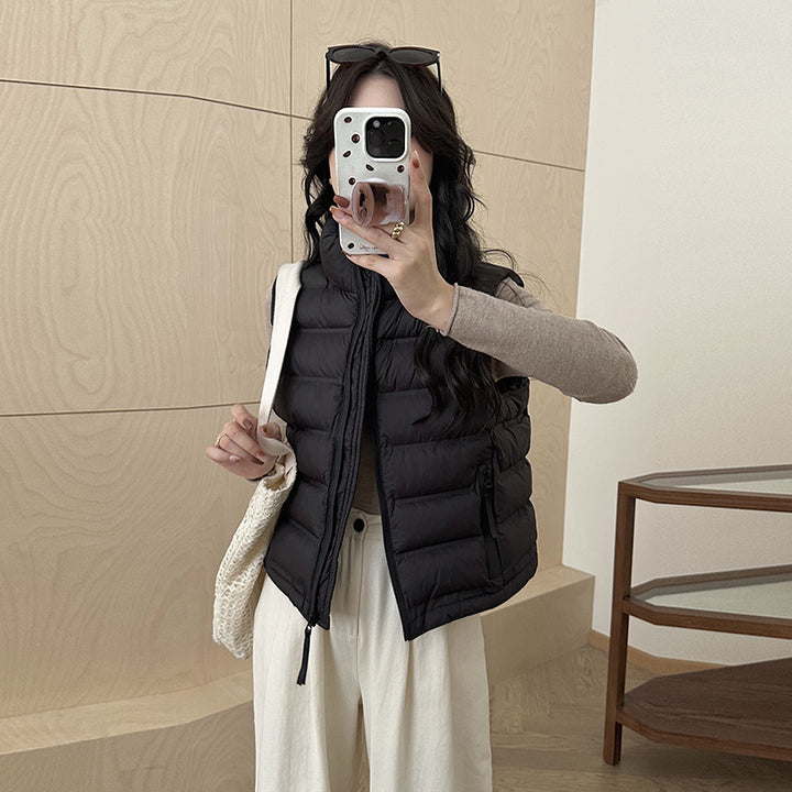 Veste matelassée sportive pour femmes avec col montant Lune London