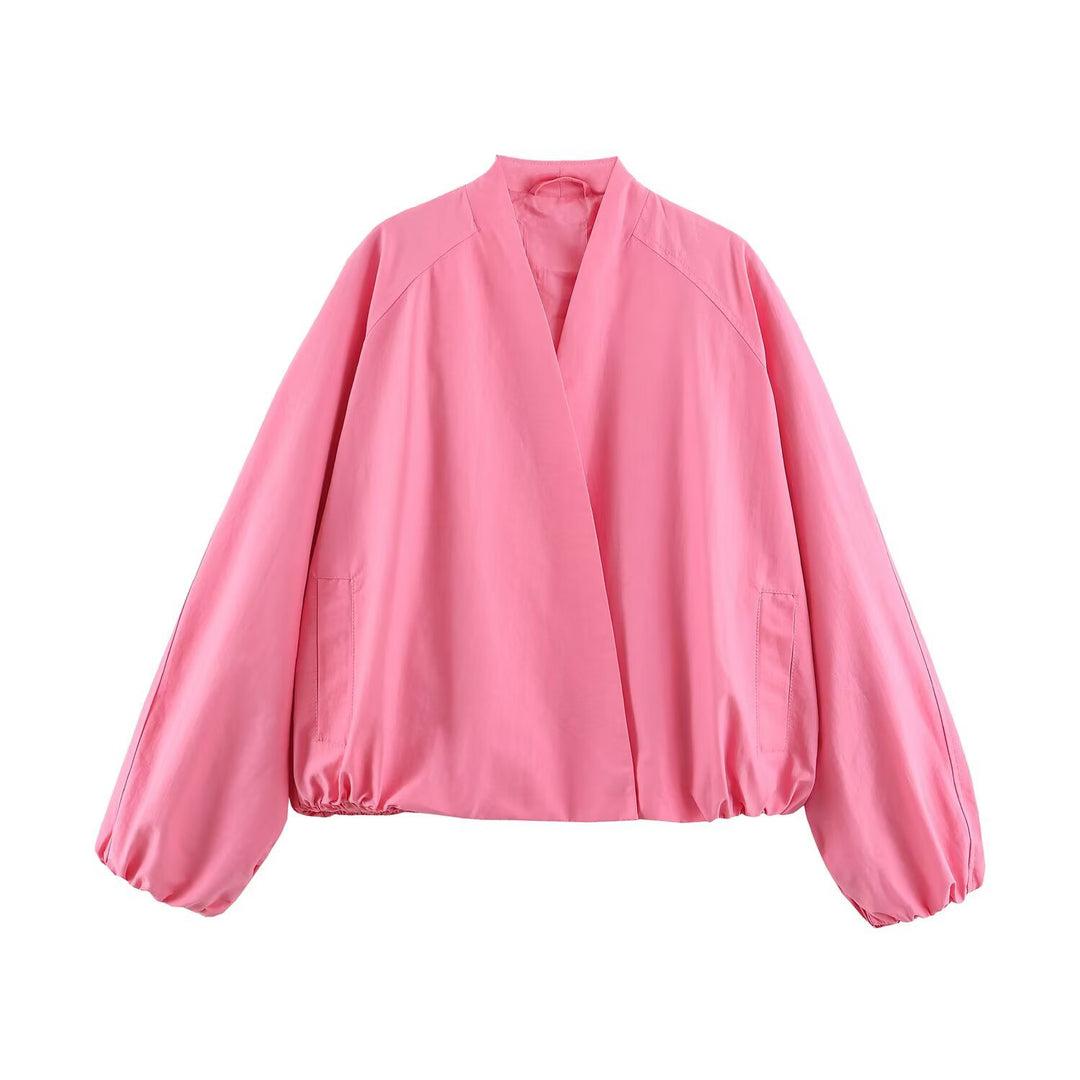 Women's lightweight kimono blouse with flowing balloon sleeves Amarae