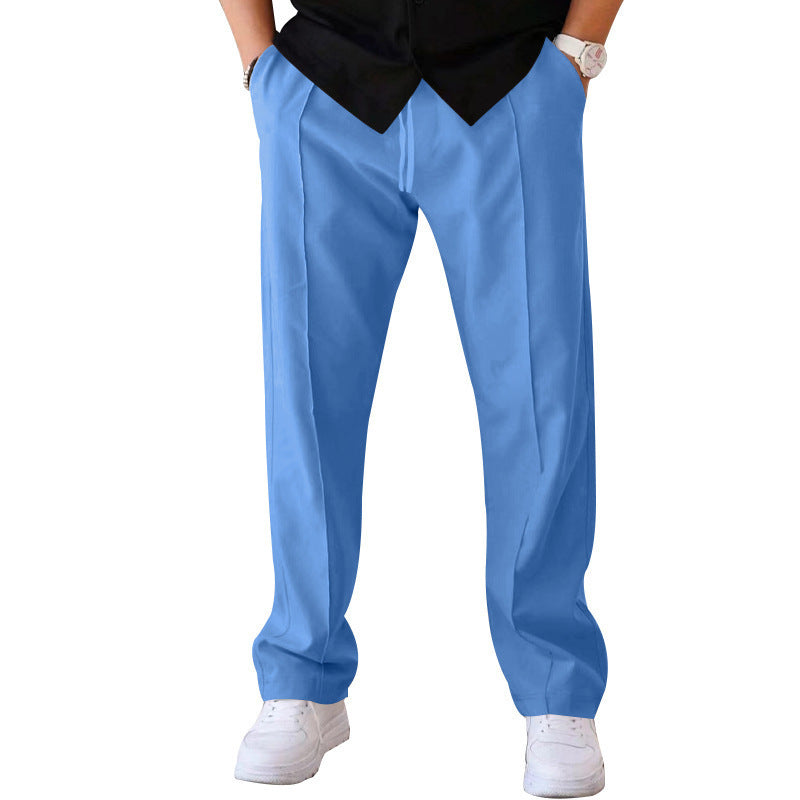 Elegant men's trousers with classic cut and high pockets Lune London