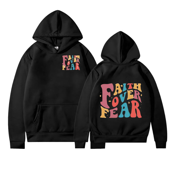Ladies hoodie with unique graphic display Lune London