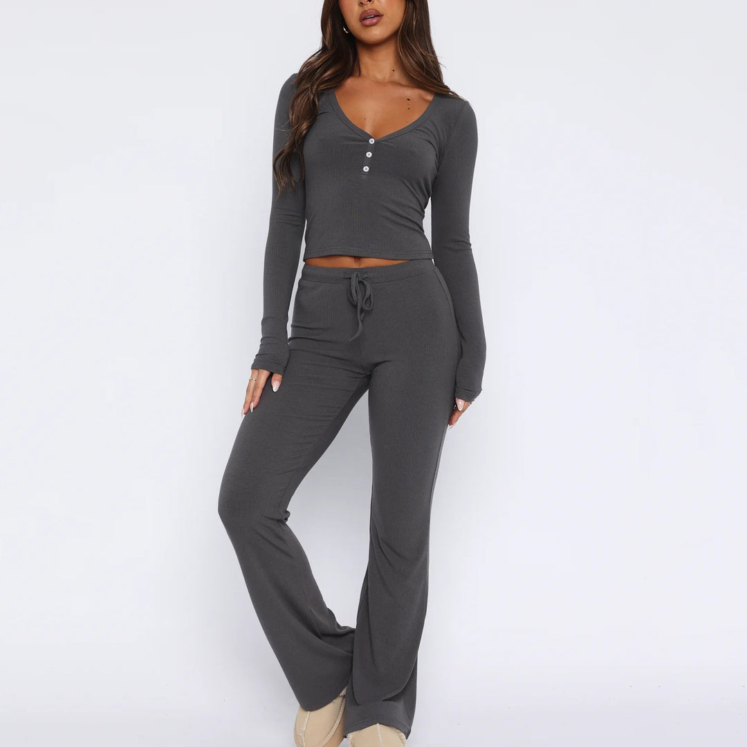 Women casual top and long pants Lune London