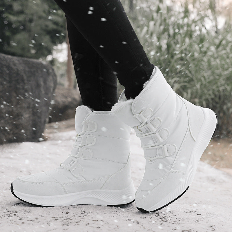 Women Insulated Padded Winter Boots with Insulation and Non-Slip EVA Sole Amarae