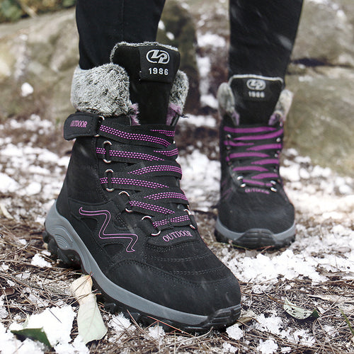 Comfortable winter boots for women with insulating lining Amarae