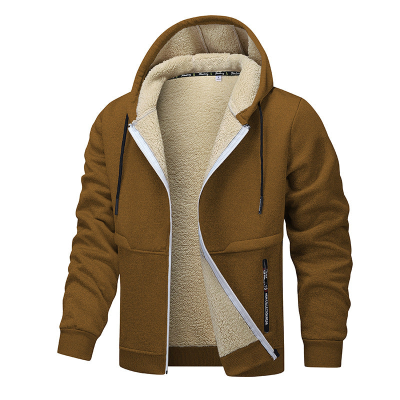 Warm fleece jacket for men with functional cut Lune London