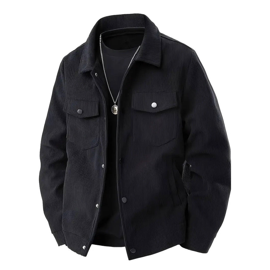Structured jacket for men with practical pockets Lune London