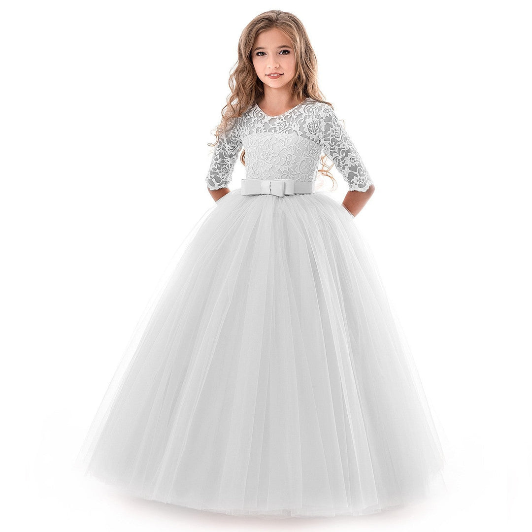 Women’S Princess Dress with Lace Top and Tulle Skirt Lune London