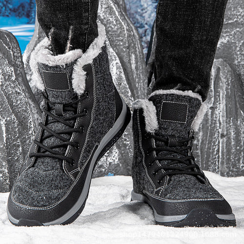 Winter boots for women with insulating fleece lining and non-slip sole Amarae