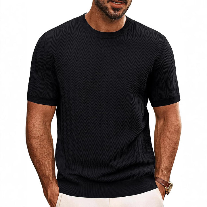Men's structured crew neck t-shirt Lune London