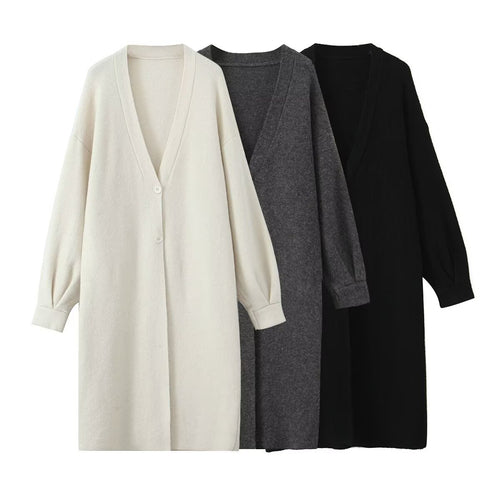 Manteau en tricot surdimensionné pour femmes Chic & Stil