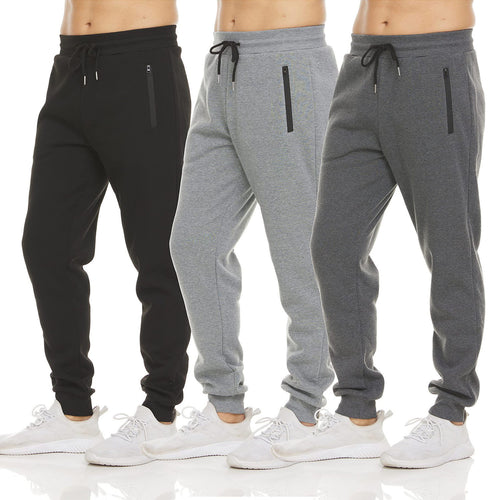 Men's Sporty Jogging Pants with Practical Pockets and Elastic Waistband Chic & Stil