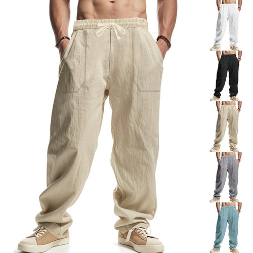Light leisure pants for men with practical side pockets Amarae