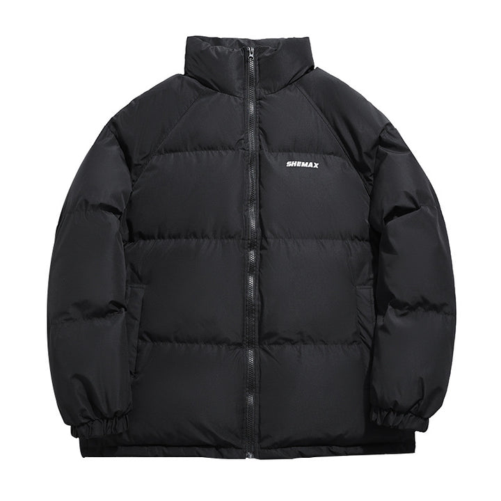 Insulated quilted jacket for women with high collar and structured quilting pattern Lune London