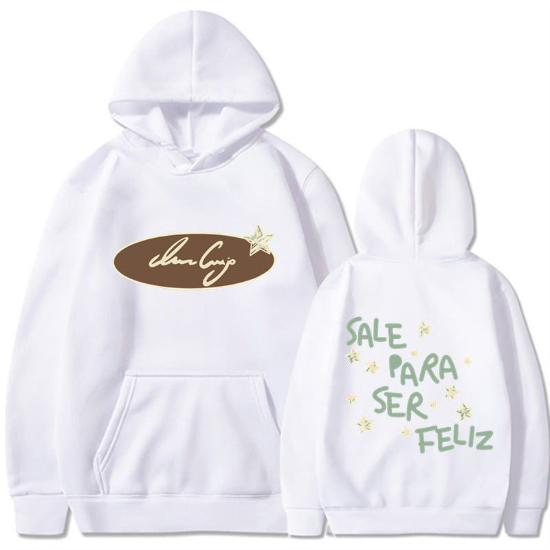 Women's hoodie sweatshirt with creative lettering and eye-catching design Chic & Stil